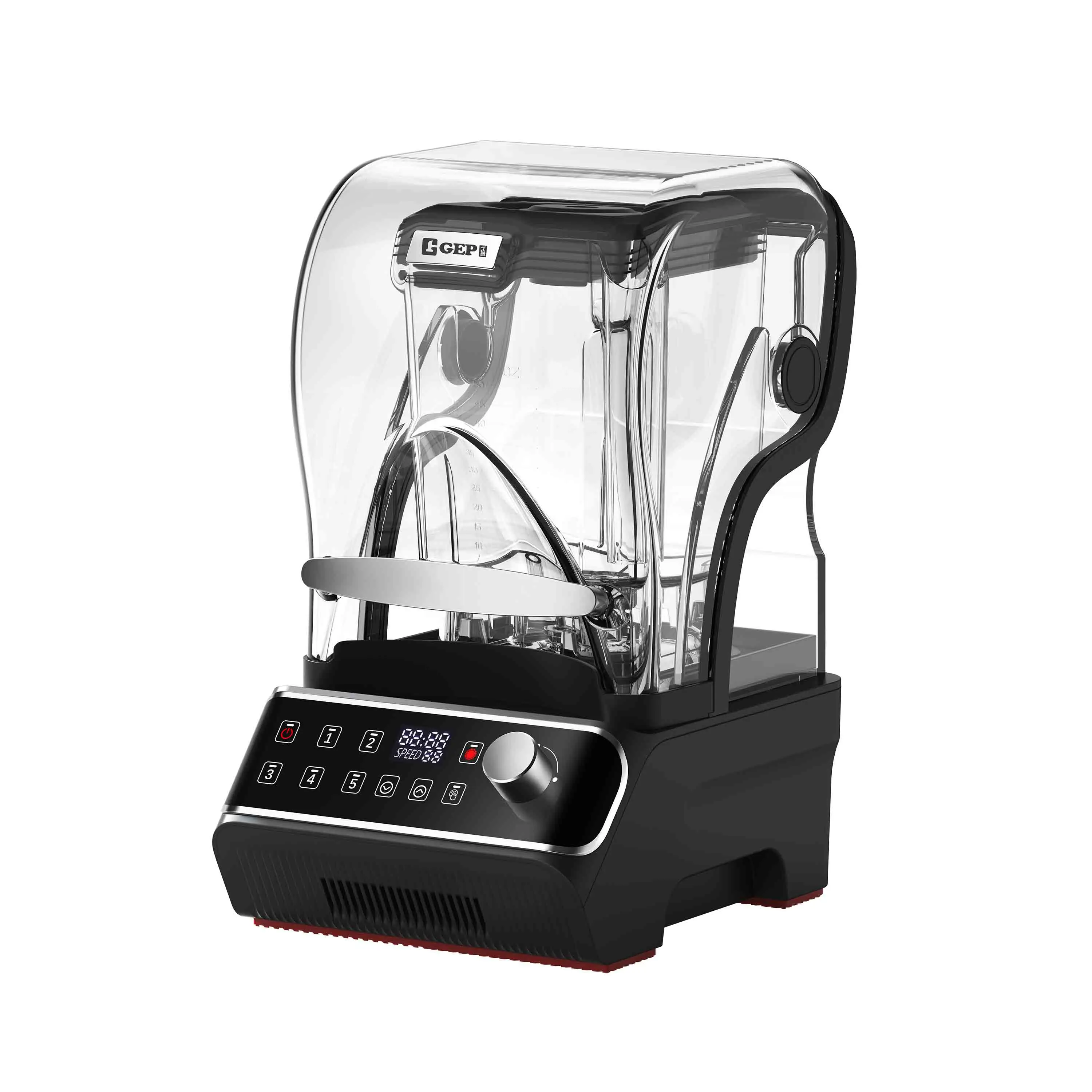 Gepu 1800W Professional Commercial Blender Kitchen Appliances Smoothie Blender With Brushless DC Motor