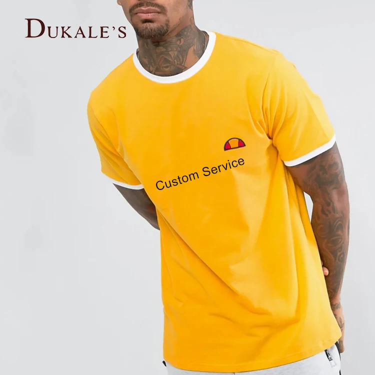 Women Ringer T Shirt O-Neck 180 Grams Short Sleeve 2 Tone Tagless Blank t shirt 100%Cotton/Polyester black red man ringer tshirt