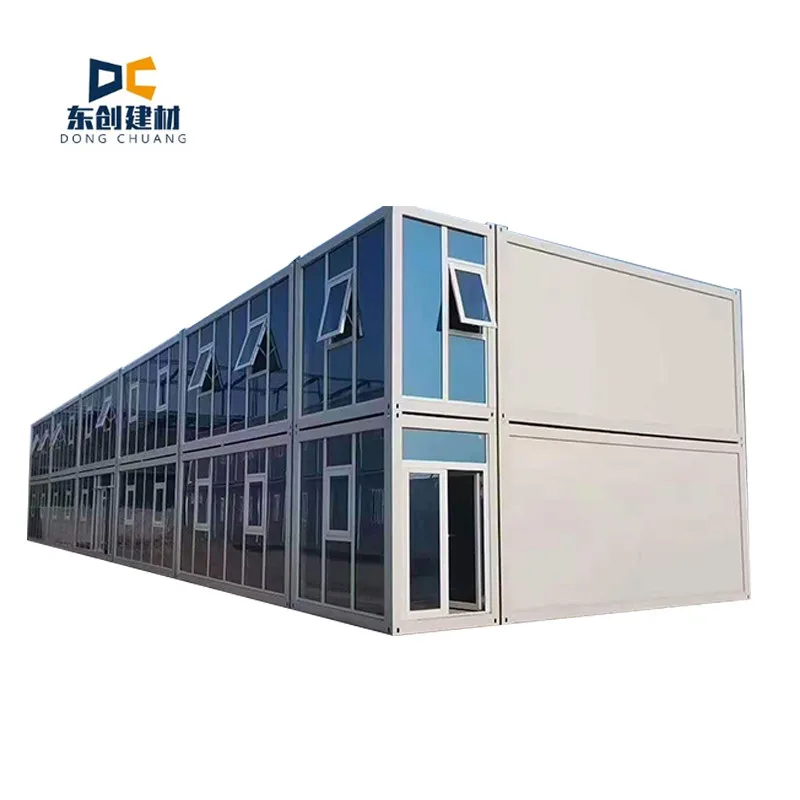 Low Cost Living Bedroom Toilet Kitchen 40ft 20ft Custom Luxury Prefab Shipping Container House For Sale