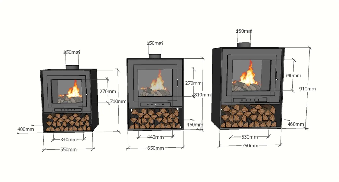 Best selling universal wood burning indoor fireplaces stoves