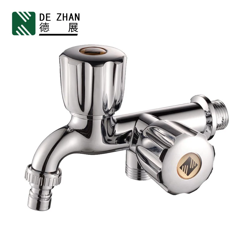 Hot Sale Plastic Bibcock Water Faucet Tap Double Bibcock Faucet