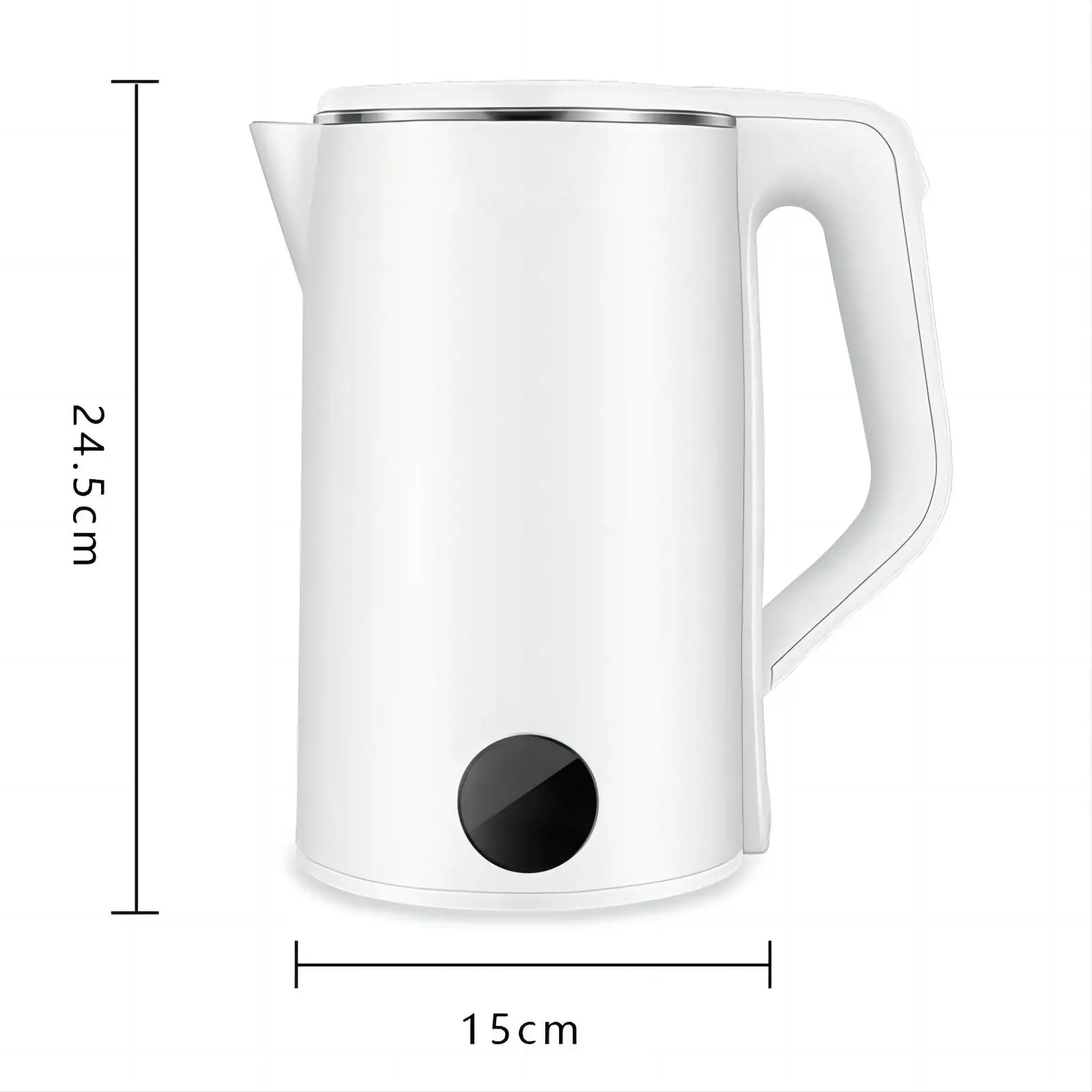 High Quality 220V 1500W Stainless Steel Electric Kettle
