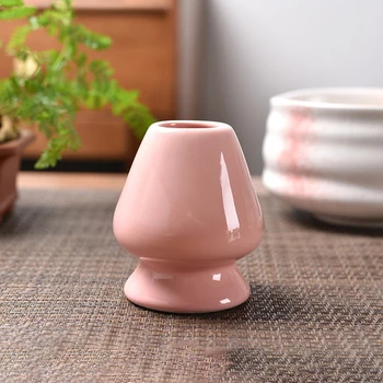 Stocked Pink Matcha Making Wooden Set Bamboo Whisk Handmade Matcha Bowl For Matcha Kit