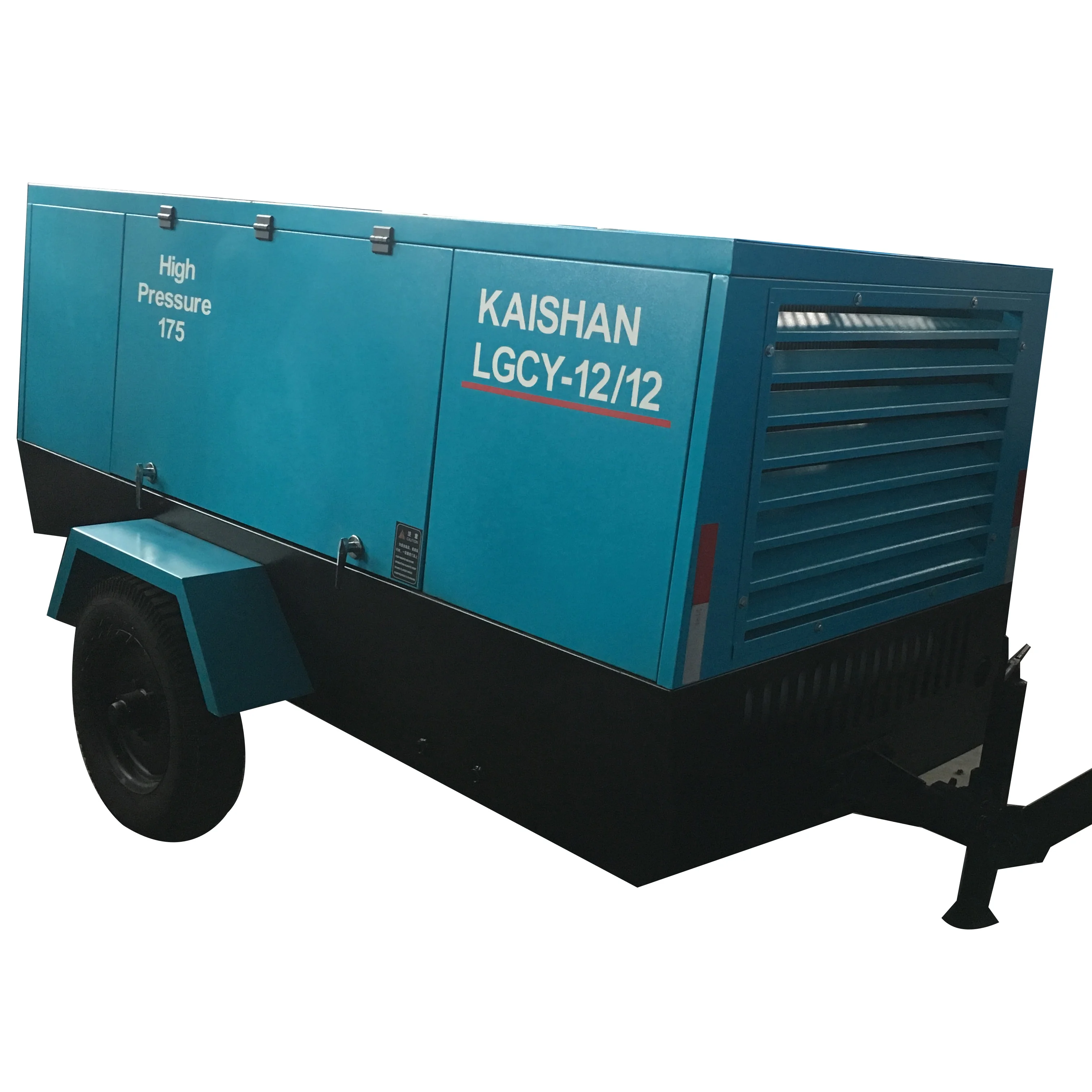 China factory sale mining used portable diesel 450 cfm air compressor with drill rig