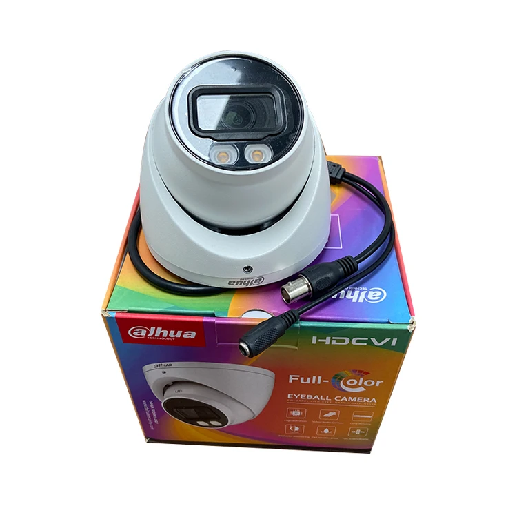 16:9 Real-time Video HDCVI Camera HAC-HDW1509T-IL-A Da hua 5MP Full Color CCTV Analog Camera