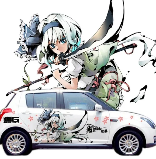 the popest custom car sticker for windshield in China