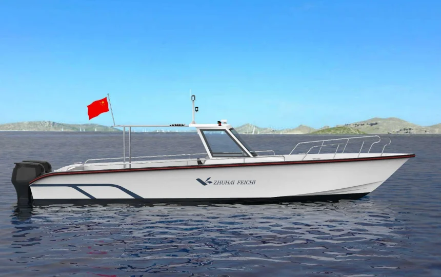 New 2023 11.2m small yacht sea fishing boat made in China boat for sale