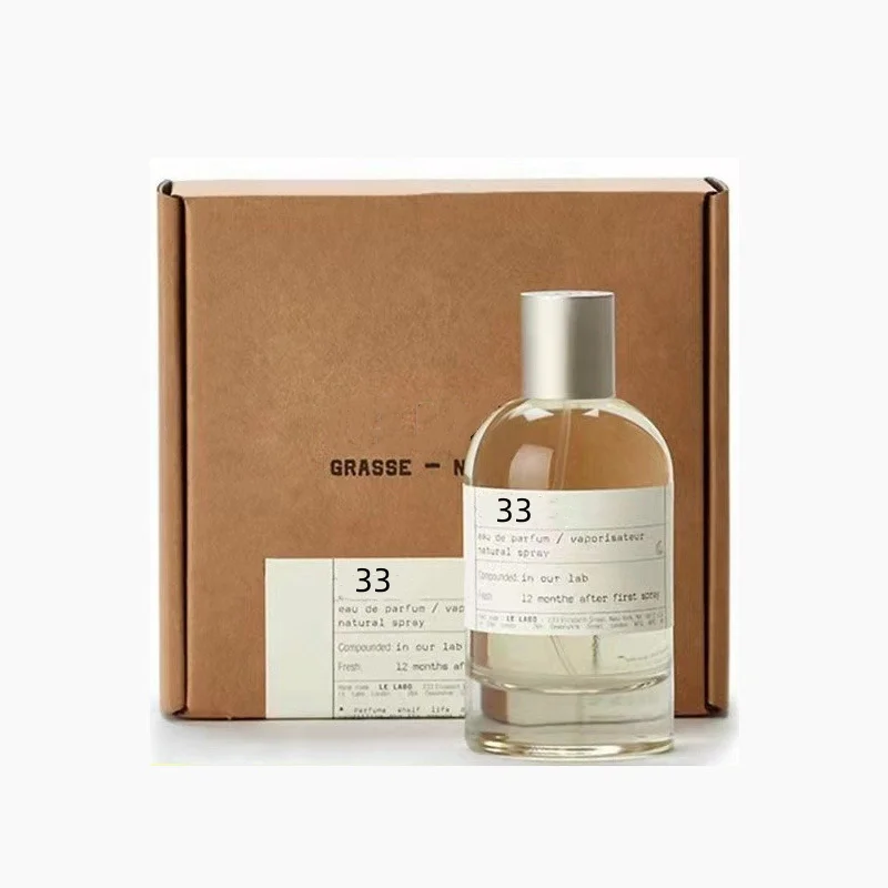 Wholesale Top quality 100ml Brand perfume Neutral Perfume Santal 33 Rose 31 The Noir 29 Eau De Parfum Unisex Perfume