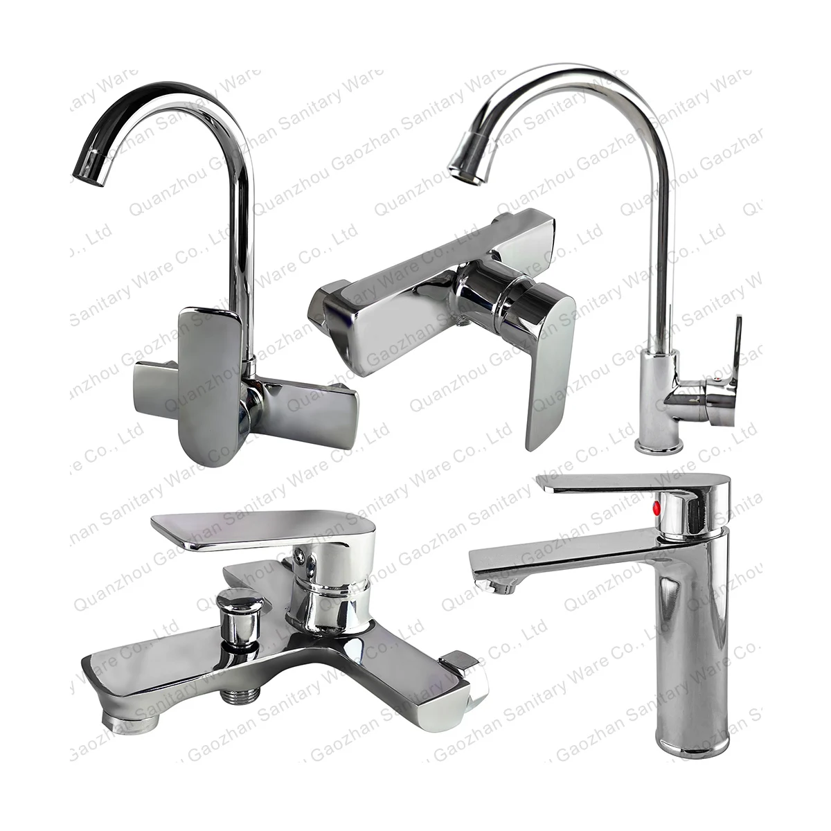 Kitchen & bath wash basin mixer price robinet de lavabo manufacturers water tap for bathroom family set