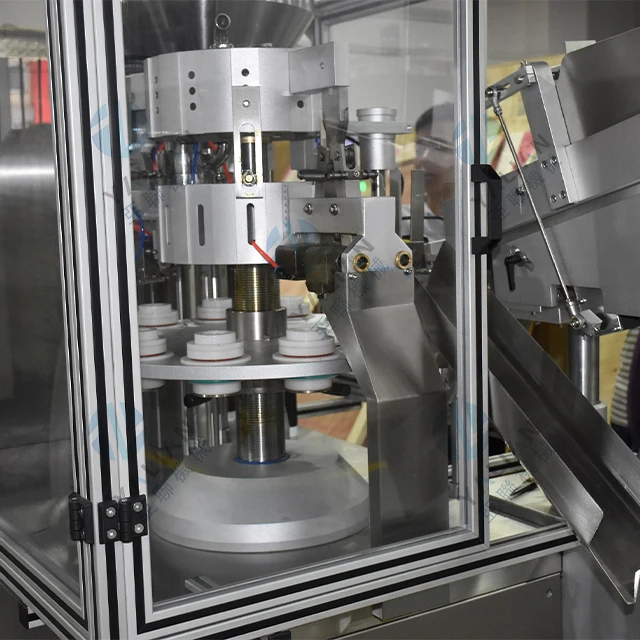 Fully Automatic Plastic Toothpaste Tube Soft Cosmetic Cream Paste Tube Filling Sealing Machine