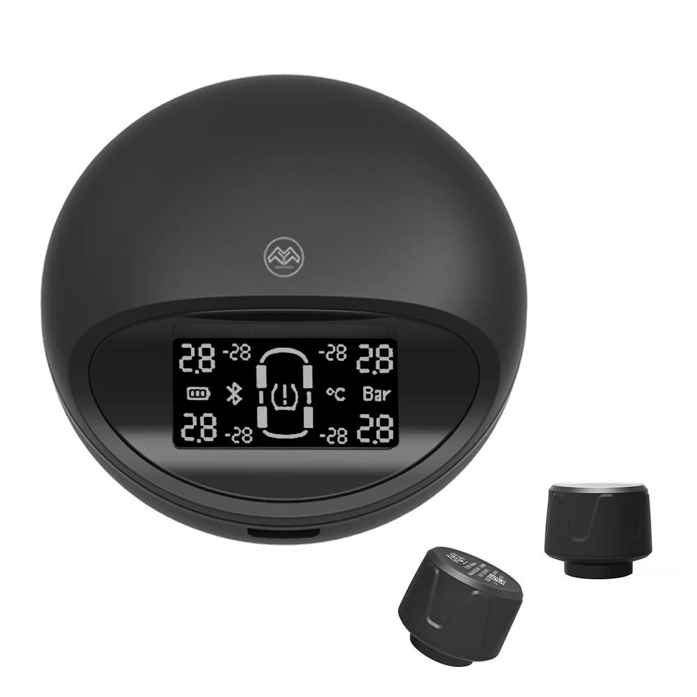 Small Tpms Replacement External  4 Sensors For Bmw Audi Tesla Model Y