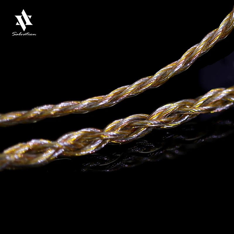 Salvation Rapheal Audio Cable Earphone Upgrade Cable 4.4 3.5 2.5 MMCX 0.78 QDC