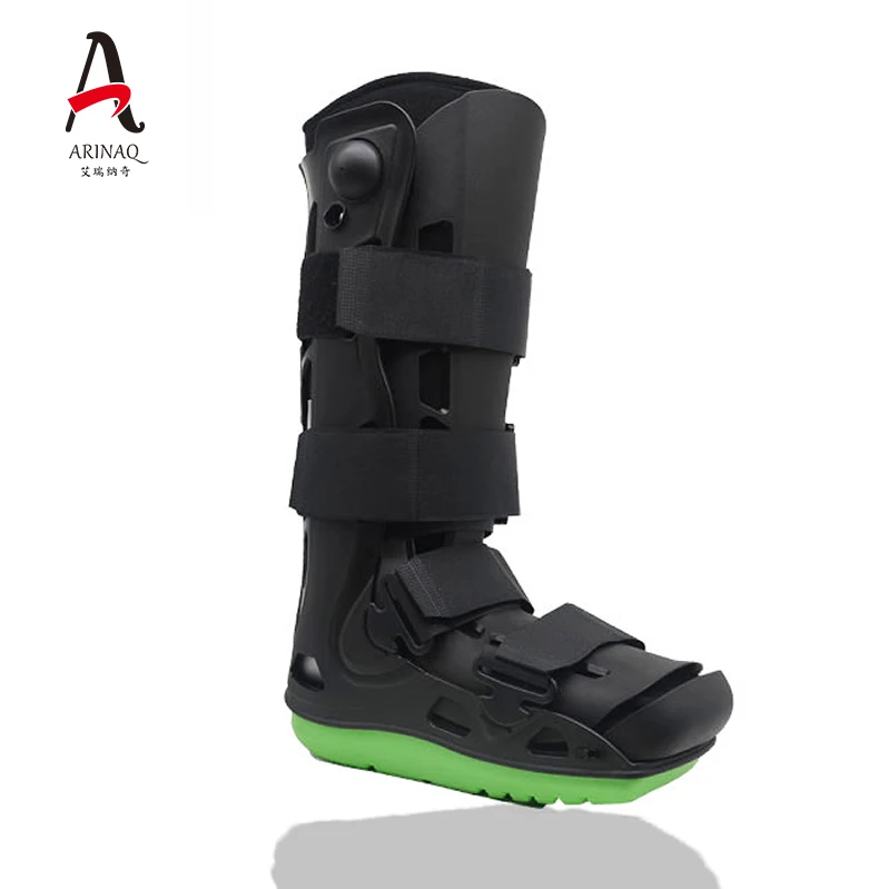 Wholesale custom Optional Disassembly Assembly Fracture Splint Knee Brace Ankle Foot Orthosis Adult Walker Boots Support