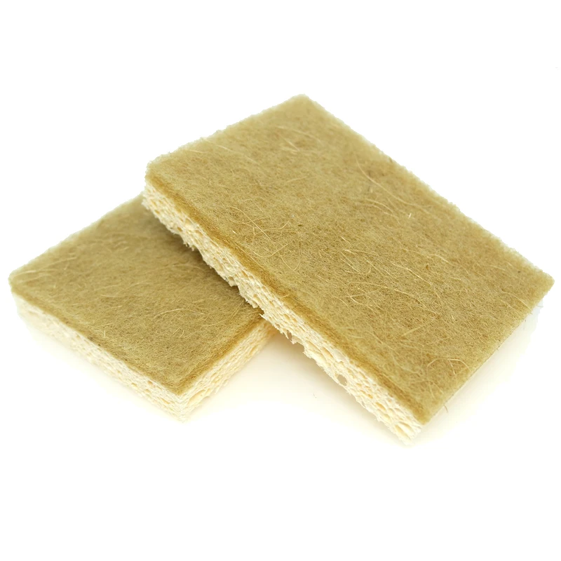 eco-friendly sisal fiber cellulose cleaning sponge