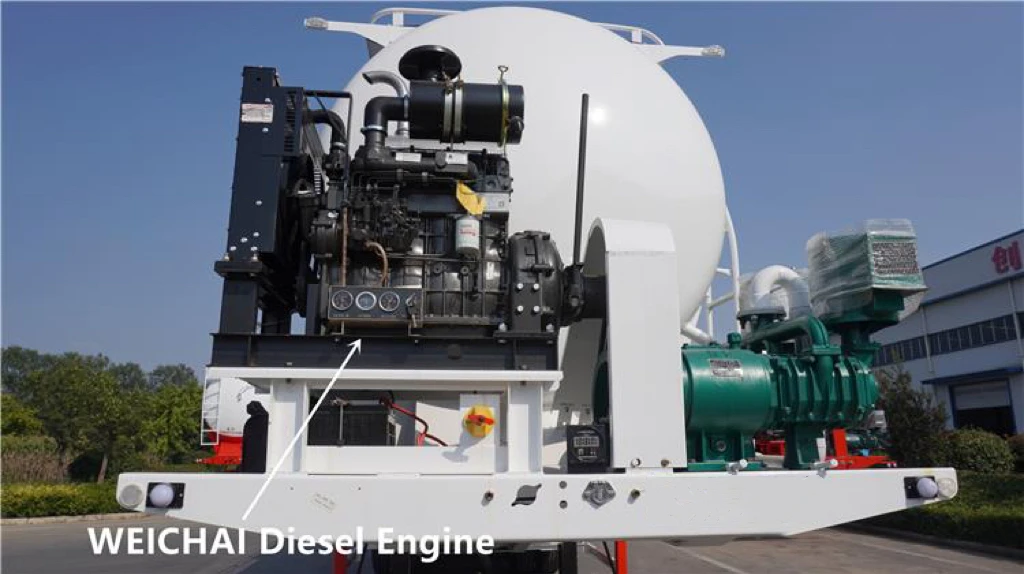 2024 Best Bulk Cement Tanker Truck Trailers 3 Axles 45m3 Bulk Cement Tanker Trailer Truck For Sale