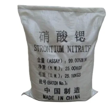 
Supply Top quality 99%-99.5% Nitrate Salts/Strontium Salts/Strontium Nitrate CAS 10042-76-9 