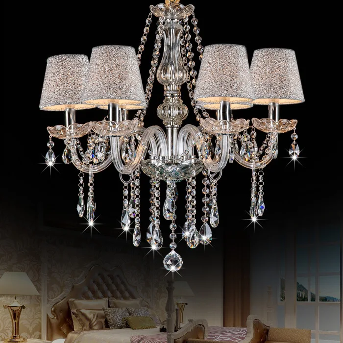 Classic indoor modern hotel lobby amber Luxury amber K9 crystal chandelier pendant lighting made in China zhongshan factory