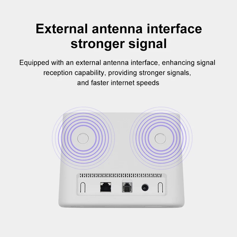 CAT4 300Mbps MF293N ZTE Router CPE 4G LTE Support LTE B1 B2 B3 B5 B7 B8 B20 B28 B38 B40 B41 multiple Band in stock