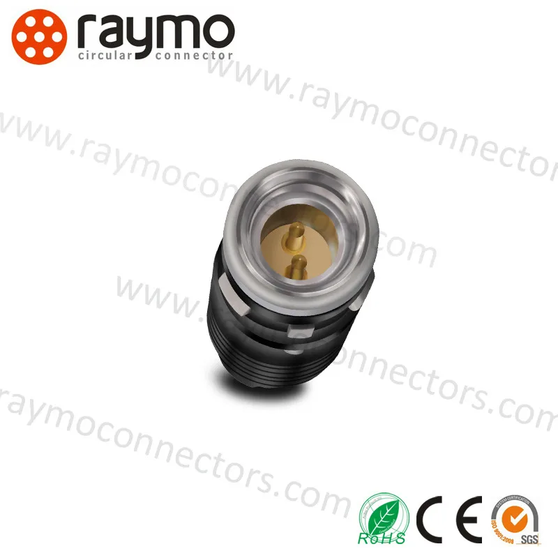 K series FGG straig IP68 waterproof metal circular connector male plug cable mounted connector compatible FGG.1K.316.KLAD52
