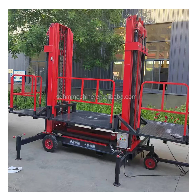 best indoor outdoor aerial work folding scissor lift ladder plank self-climbing tubular steel frame scaffolding