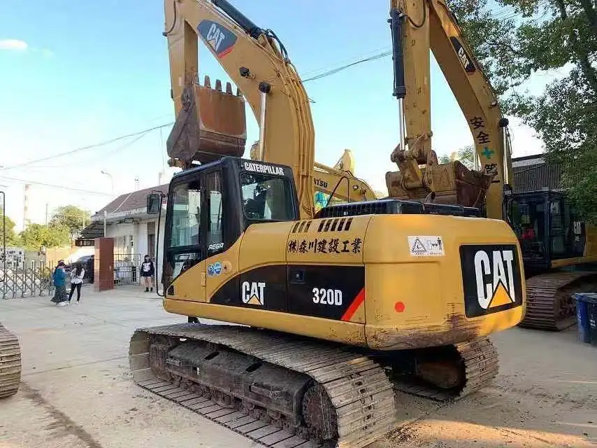 2020 гусеничный 320d экскаватор для продажи CAT 320D 320C б/у погрузчик в наличии хорошее качество