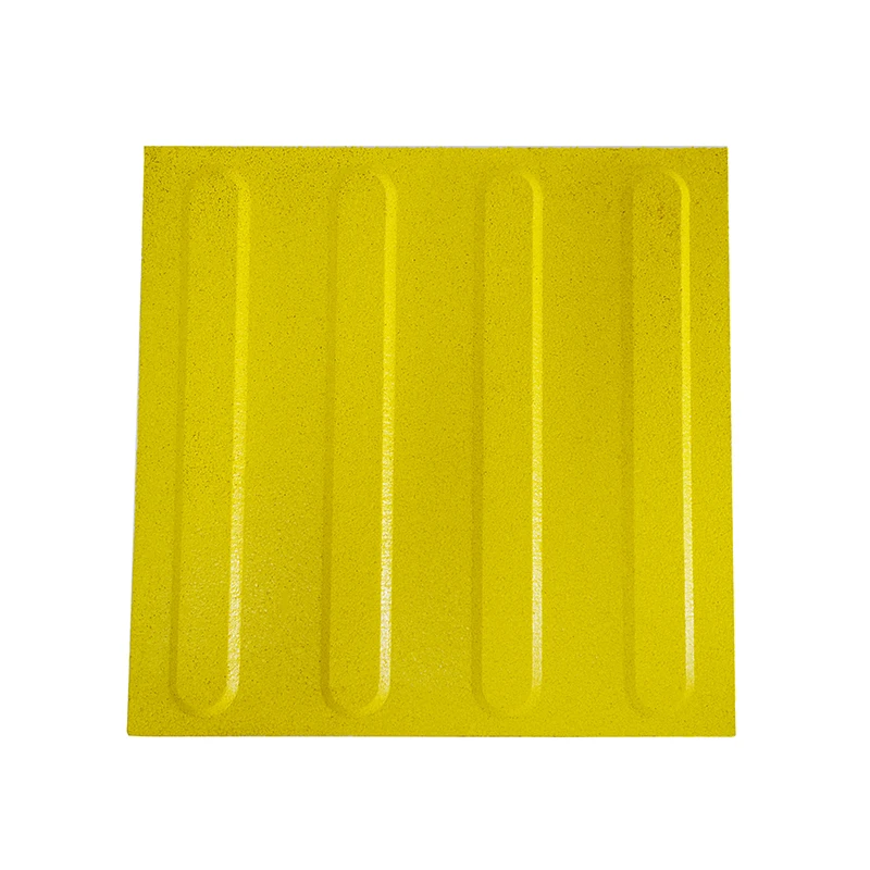 Non-slip epdm road park blind point outdoor warning tactile indicator paving floor rubber tile