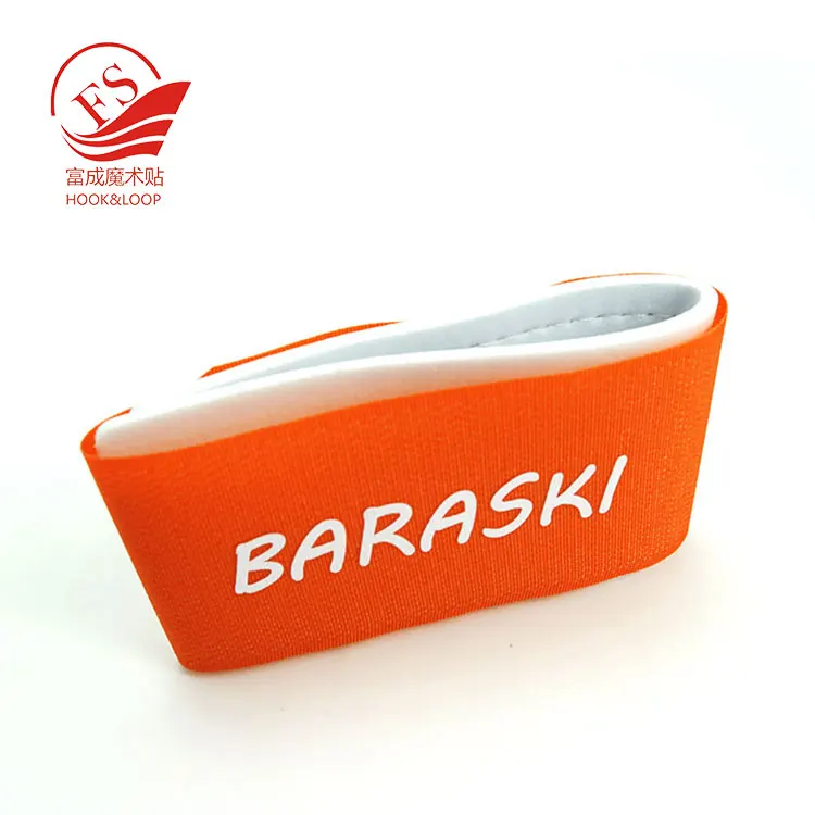 Merry Christmas promotion cheap hook loop EVA ski gear alpine ski strapping