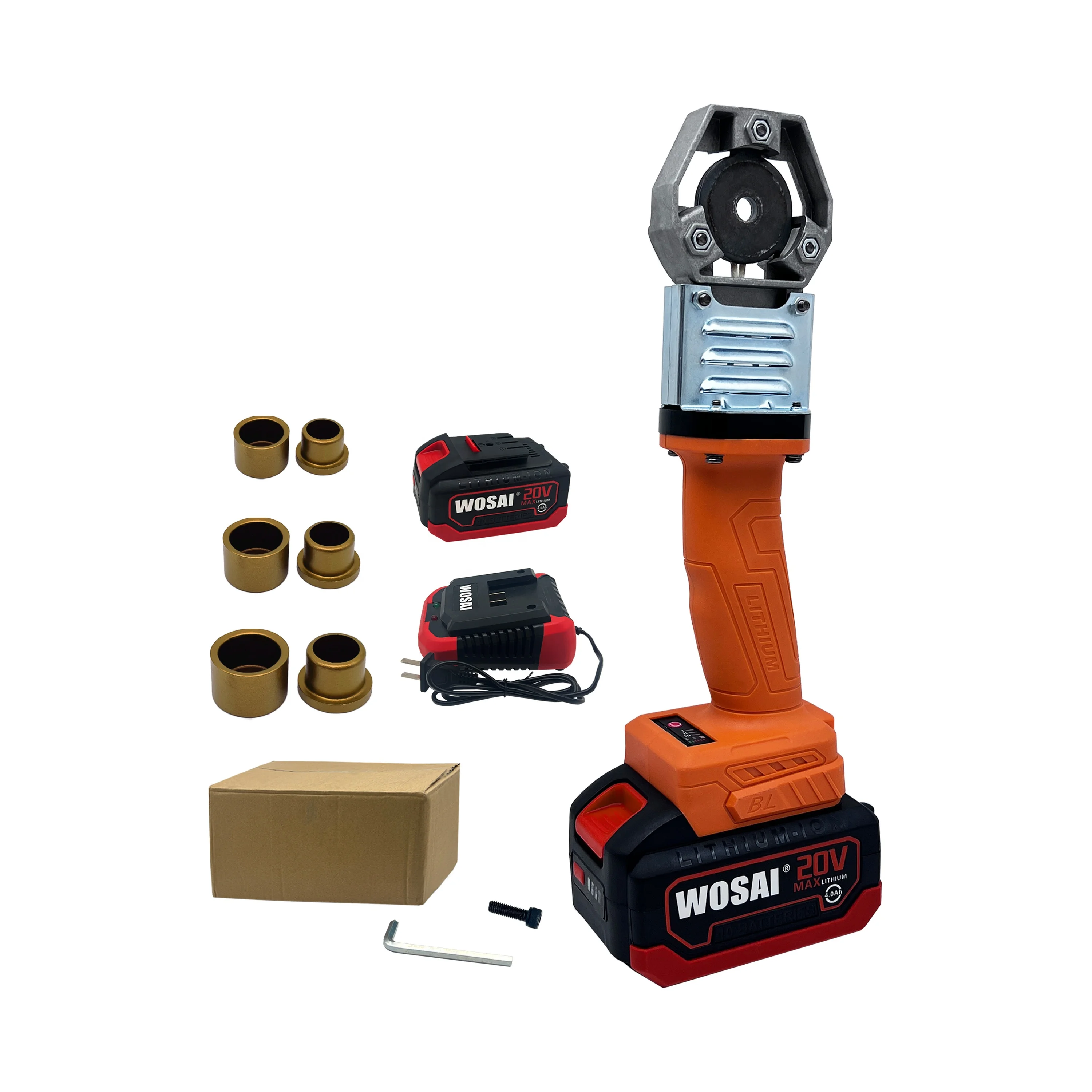 WOSAI One Hand Operated Small Size Anti-scald Head Portable Wireless PE PPR Plastic Heating Welding Machine