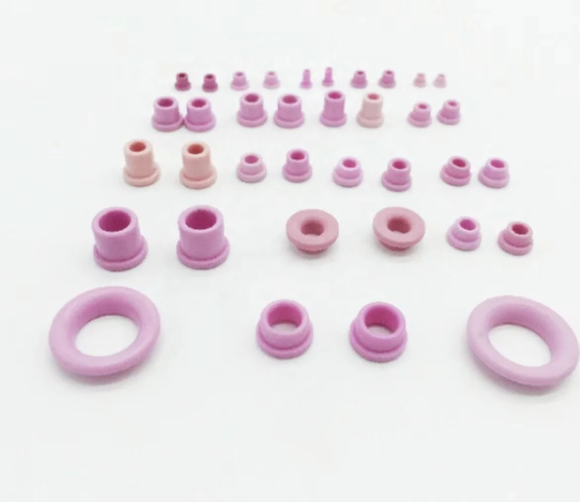 Good quality 95% ceramic wire guide eyelets colored eyelets ceramic yarn guide