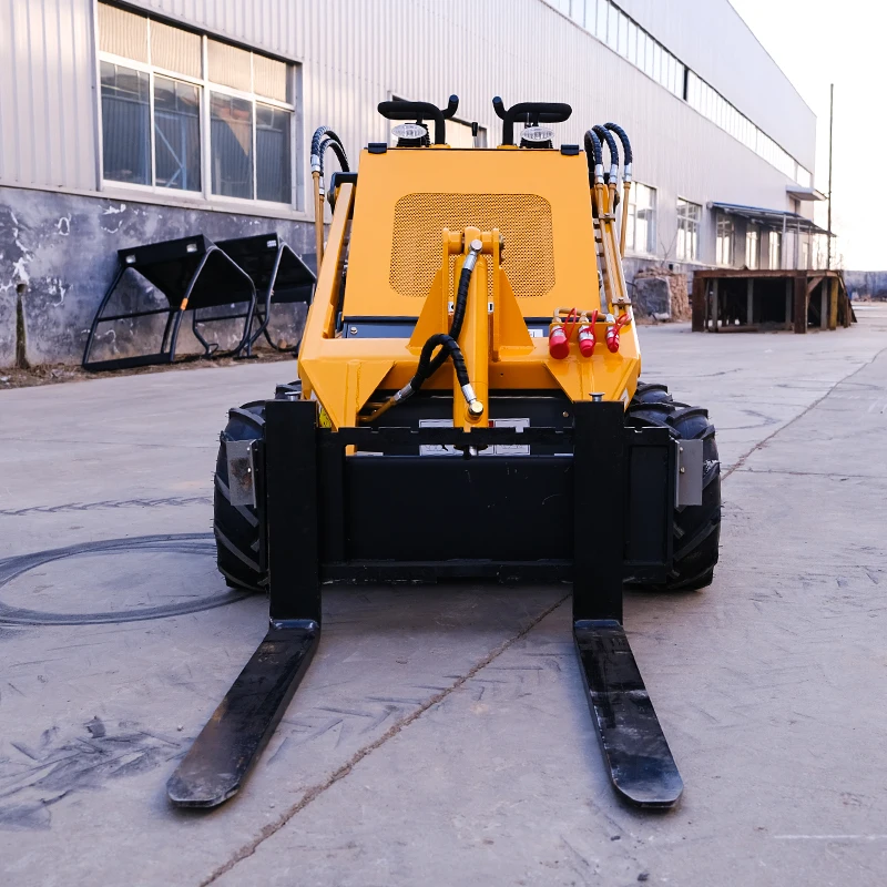 Euro 5 CE EPA Small Loader mini skid steer loader caterpillar 500kg 800kg skid steer track loader for sale