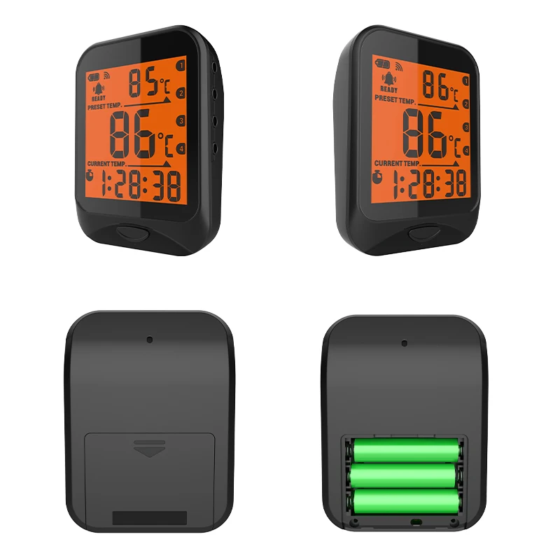 Wireless Digital Blue tooth BBQ Meat Cooking Thermometer with Free Ios Android APP