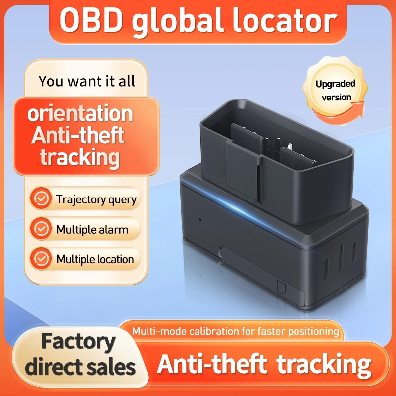 OBD8 car Tracker obd Obdii Scanner obd 2 adapter OBD auto diagnostic tool OEM factory V1.5 version for Android and IOS anti-lost