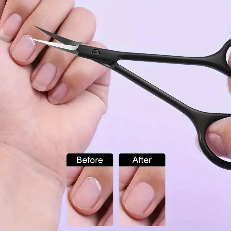 High-Precision Stainless Steel Cuticle Scissors Trimmers for Clean & Safe Nail Care