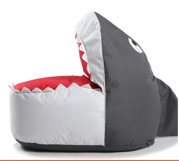 Animal Shark Children Shape Beanbag Cover photography for Bean Bag