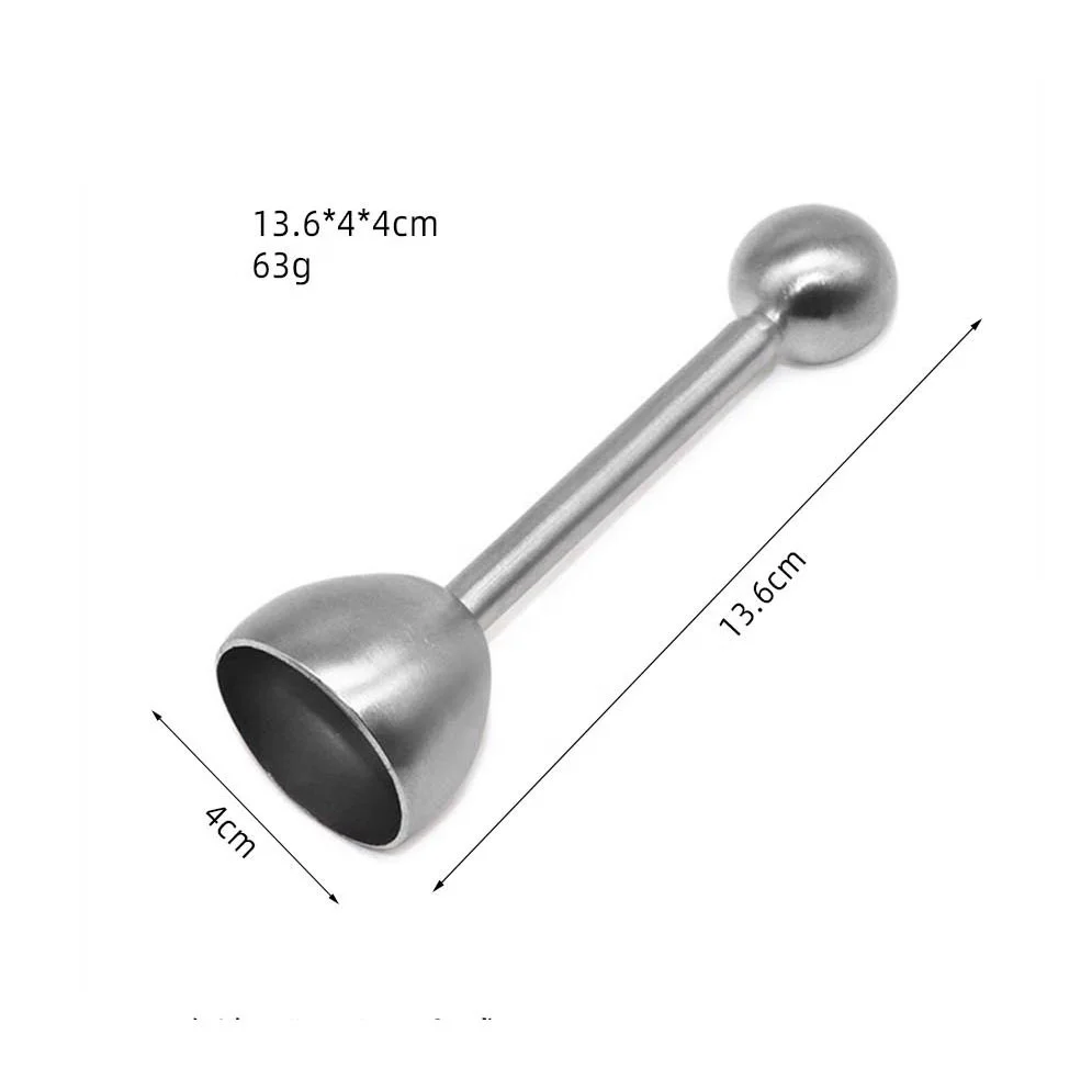 Top Quality Kitchen Tool 304 Stainless Steel Egg Shell Beater Creative Separator Household Single and Double Head Egg Opener