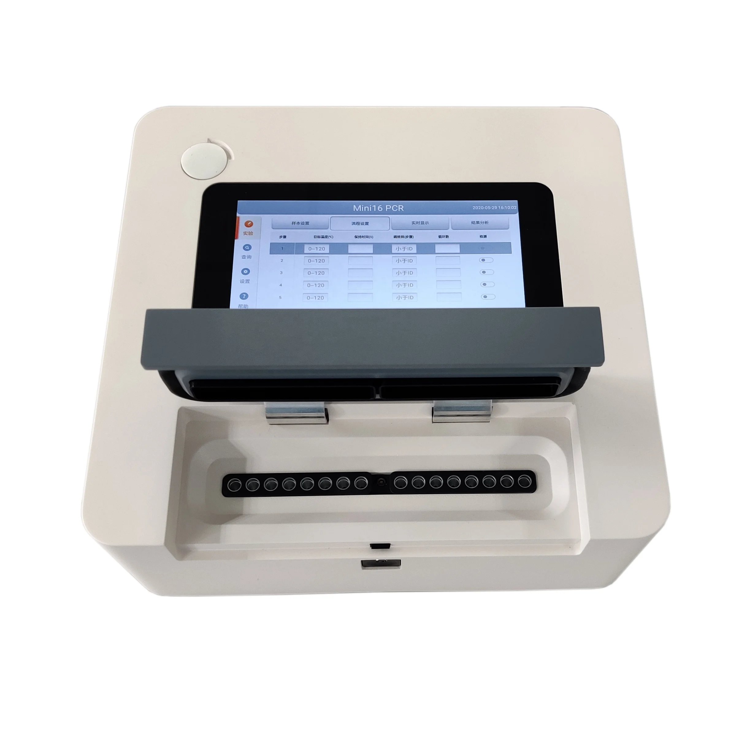 Accurate16-T Portable Mini PCR machine price 16wells*0.2ml  4 channel Real Time PCR Thermo Cycler for DNA Testing Machine