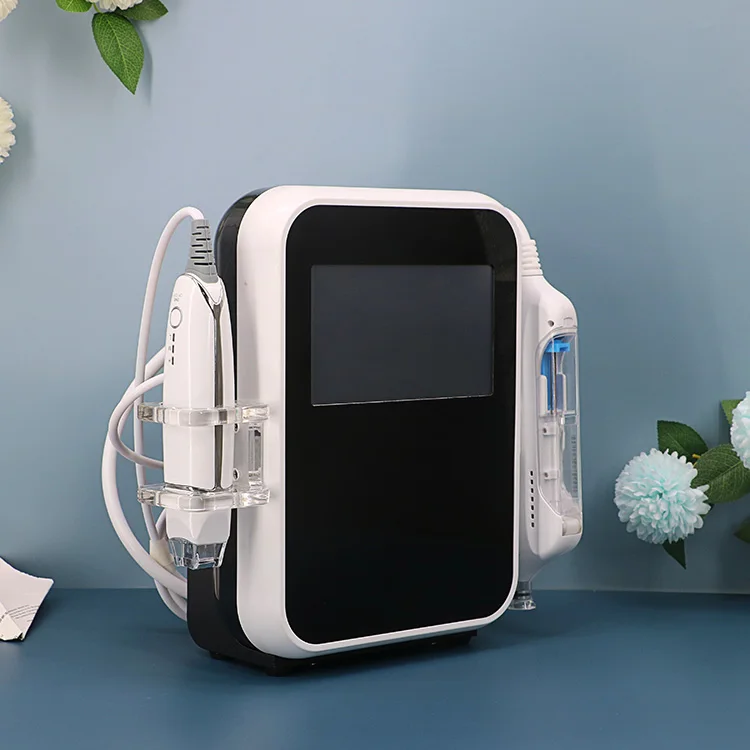 New upgrade 2 in 1 meso gun with ems clip Facial beauty device for skin whitening anti wrinkle