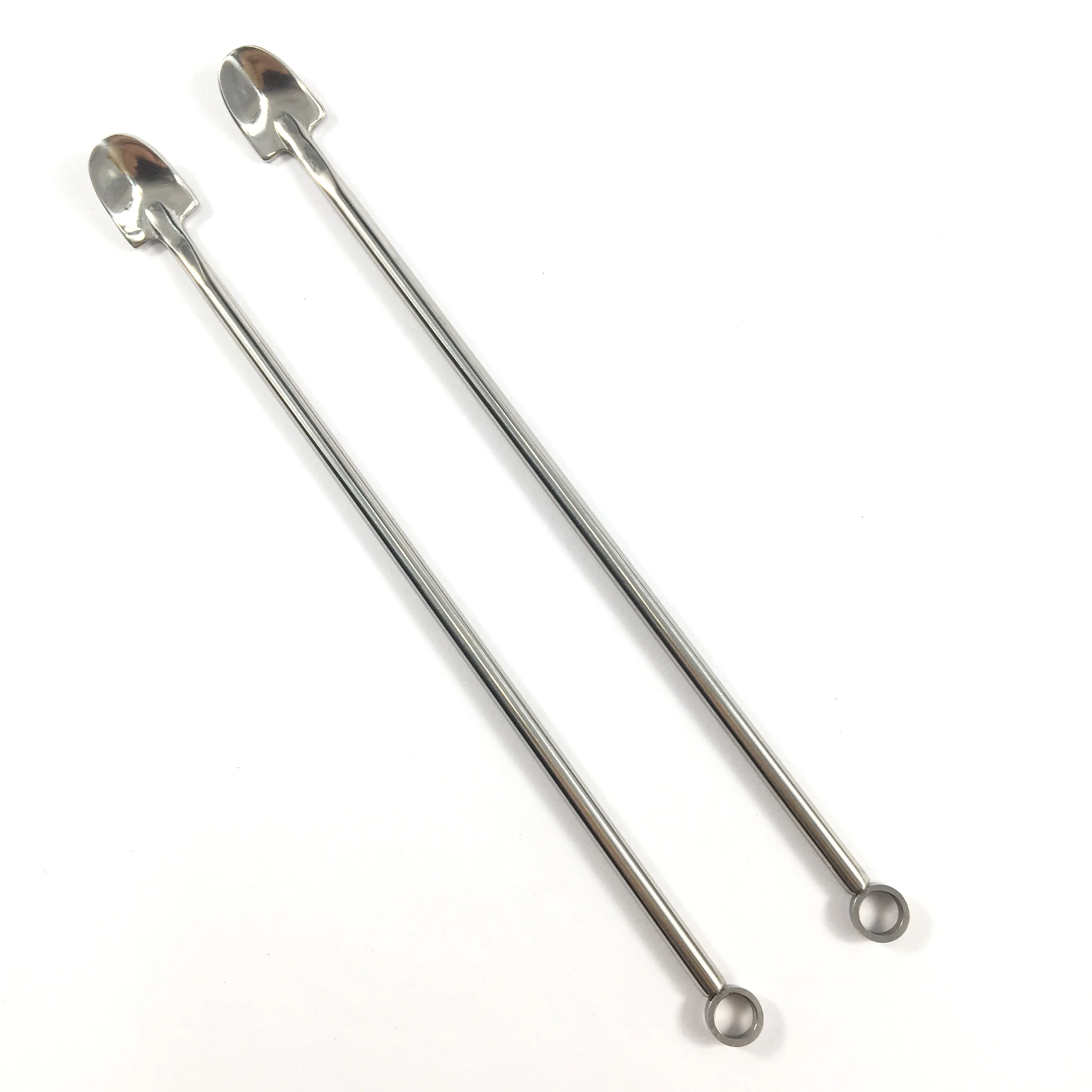 Stainless Steel Long Metal Gin Stirrer Swizzle Cocktail Bar Stick Swizzle Stirrer for Bar Home