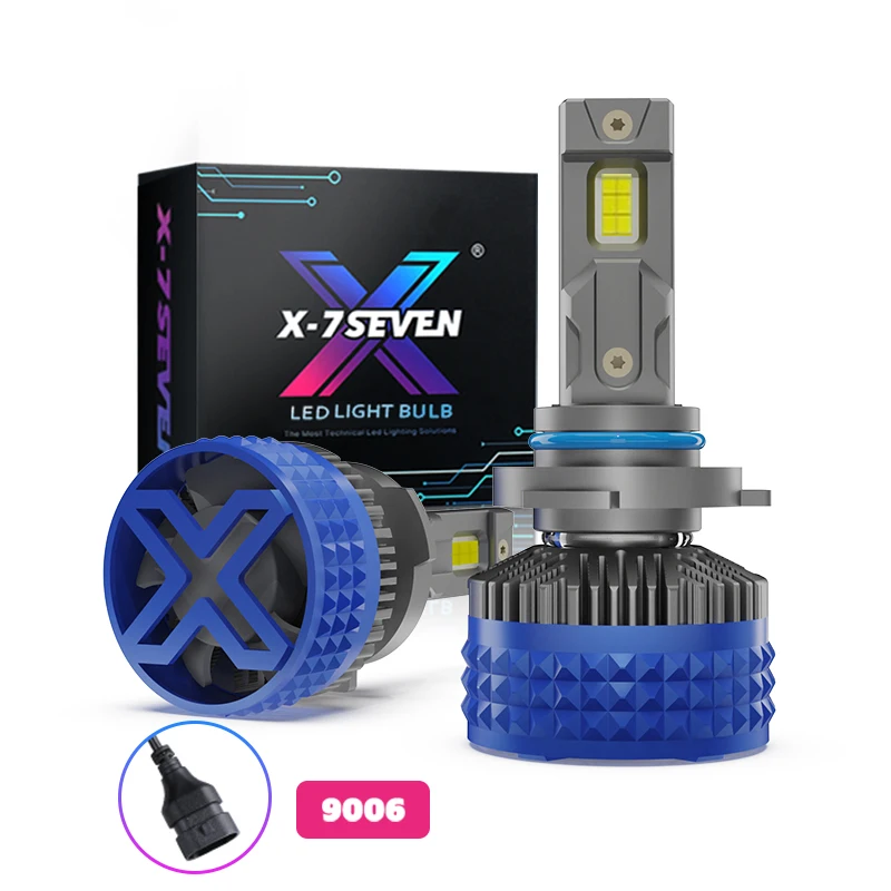 X-7SEVEN Лидер продаж 140 Вт 25000LM H11 H7 9006 9007 9012 12 В 9005 H4 светодиодные лампы для автомобильных фар