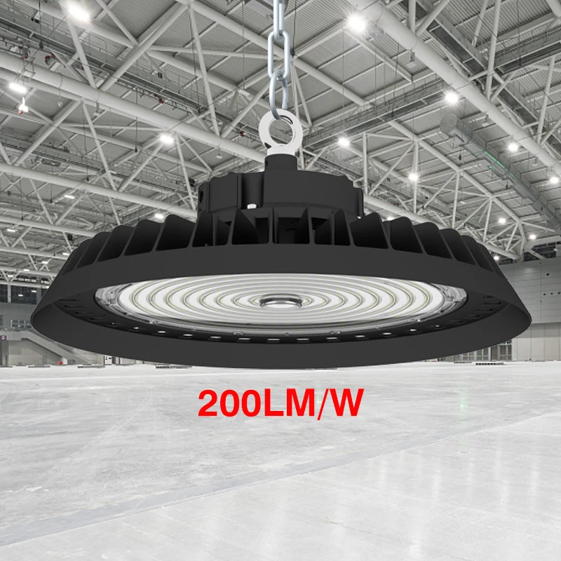 Hot selling cheap custom high light efficiency 200lm/w ufo led high bay lights lamp 100w