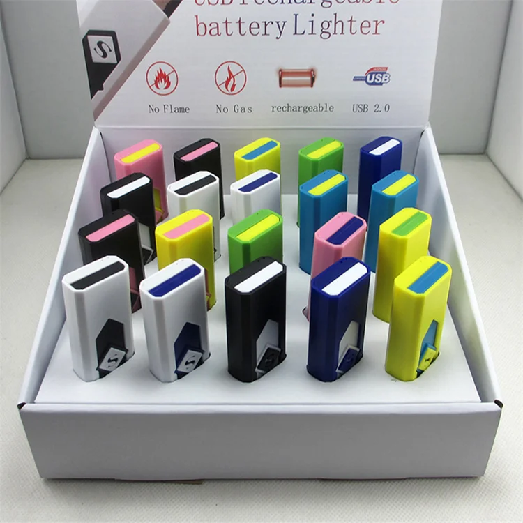 Ветрозащитная USB перезаряжаемая Оригинальная зажигалка для электронных сигарет с логотипом