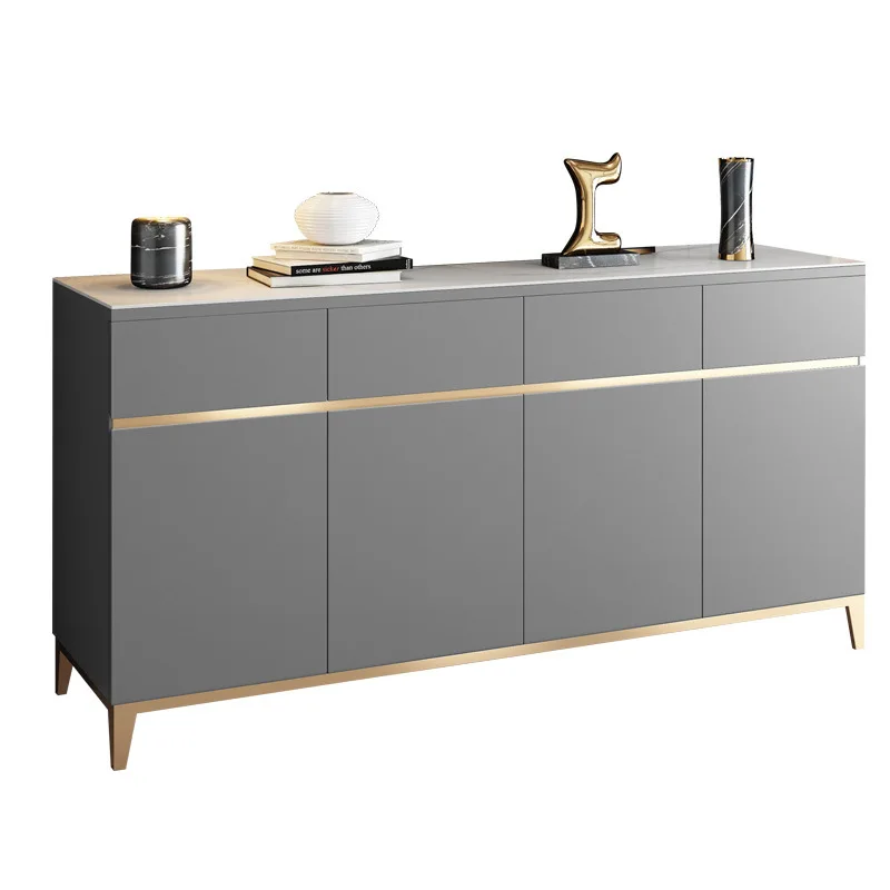 Factory Wholesale Custom Contracted Vestibular Ark Modern Design Kitchen Storage Cabinet Sideboard