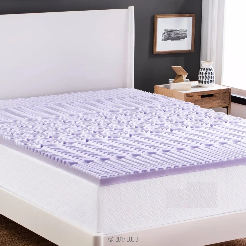 2 inch five zone memory foam mattress topper