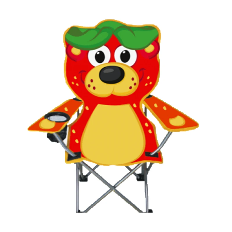 Lightweight Picnic Customized Outdoor Animal Print Portable Character Kids Chairs Folding Cartoon Pattern Children Camping Chair