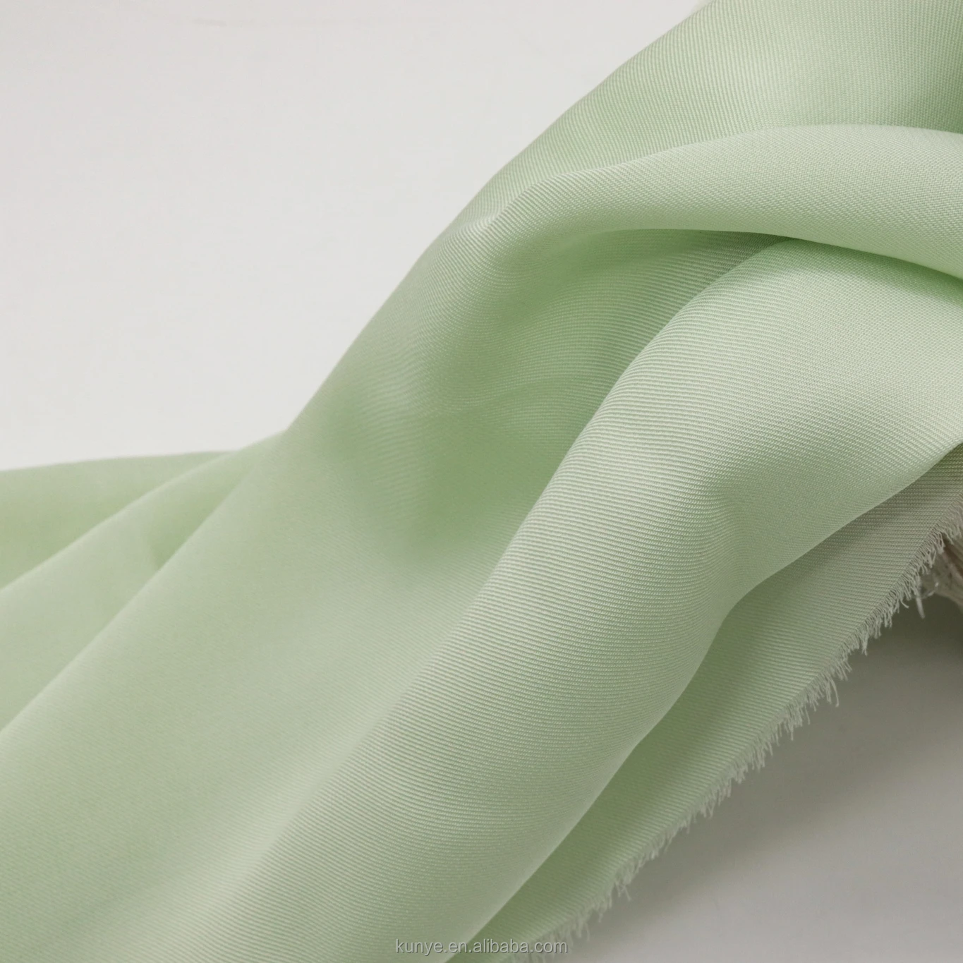KUNYE new comfy smooth naia acetate silky chiffon fabric for spring blouse dress