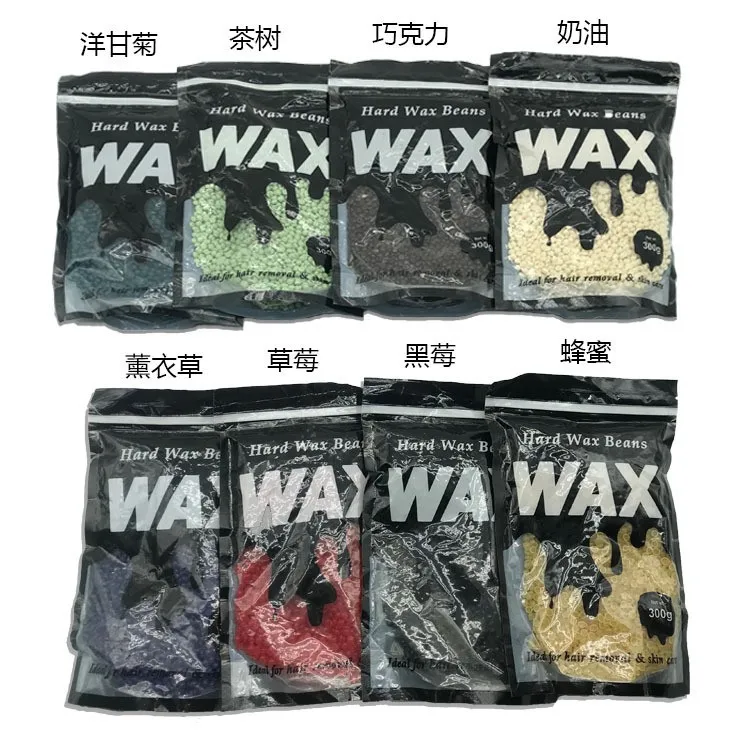 Hair removal wax beans hair removal hard wax wax therapy beans whole body hair removal 300g cross-border
