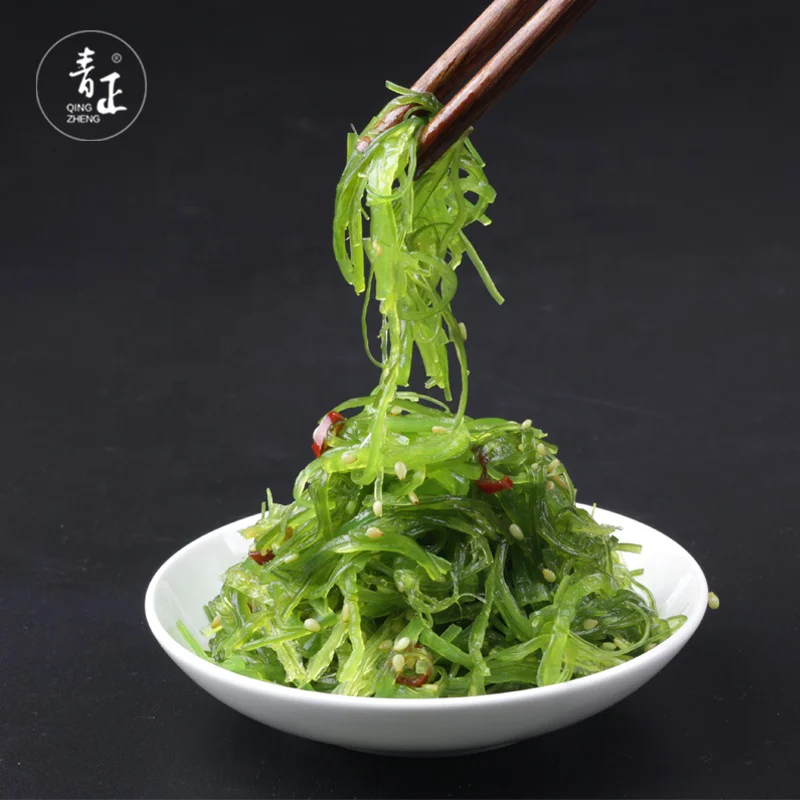 Discount Hot Sale Natural Seafood Foods Hiyashi Wakame Frozen Seaweed Salad  for Japanese Sushi Food