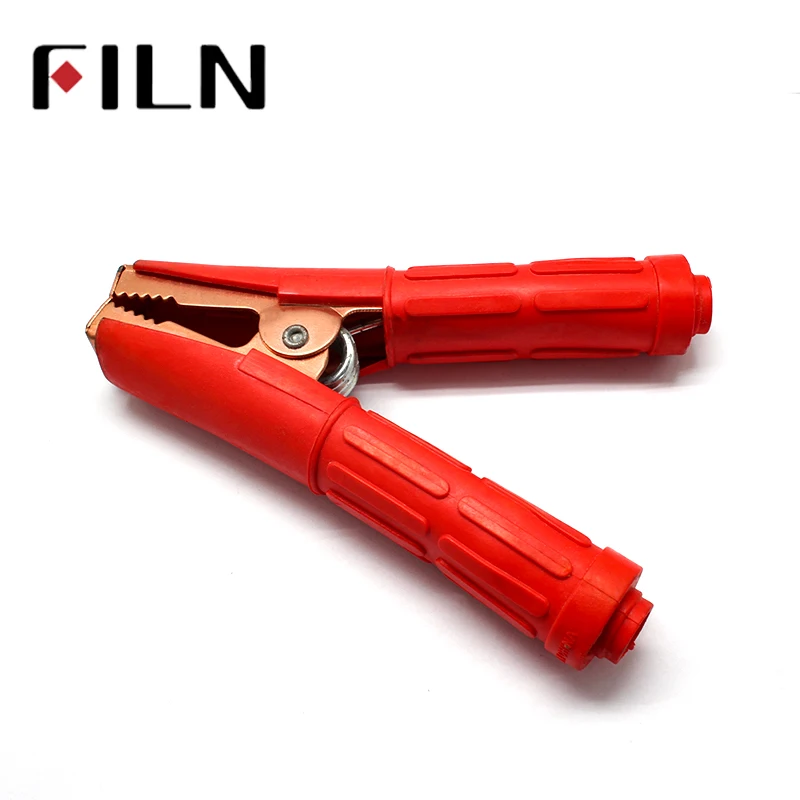 162 мм 500A Coplete изолированный позолоченный зарядный зажим для автомобильного аккумулятора фургона зажим крокодил