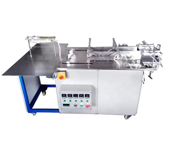 Much Cheaper Semi-automatic cellophane 3D wrapping Shrink Wrapping machine for box