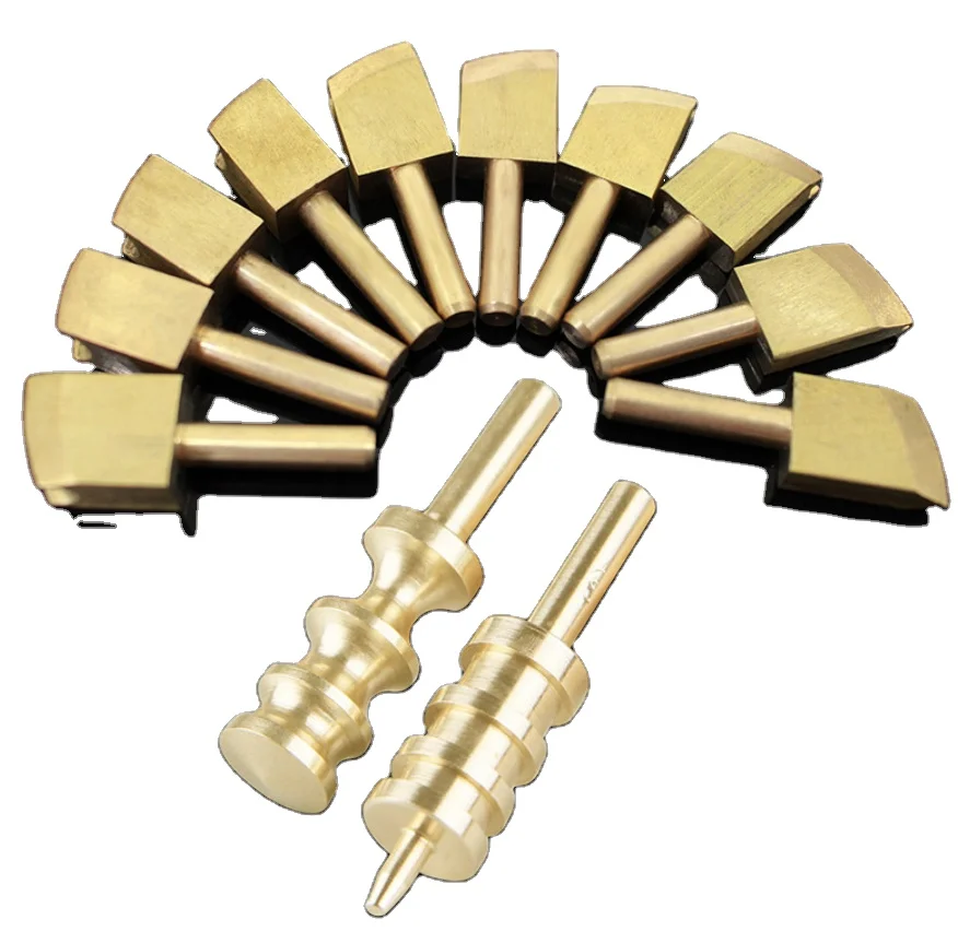 
Leather Pure Brass Solder Soldering Iron Tip Burnt Edge Decorative Handmade Leather Burnt Edge For Decoration / Sealing Tools 